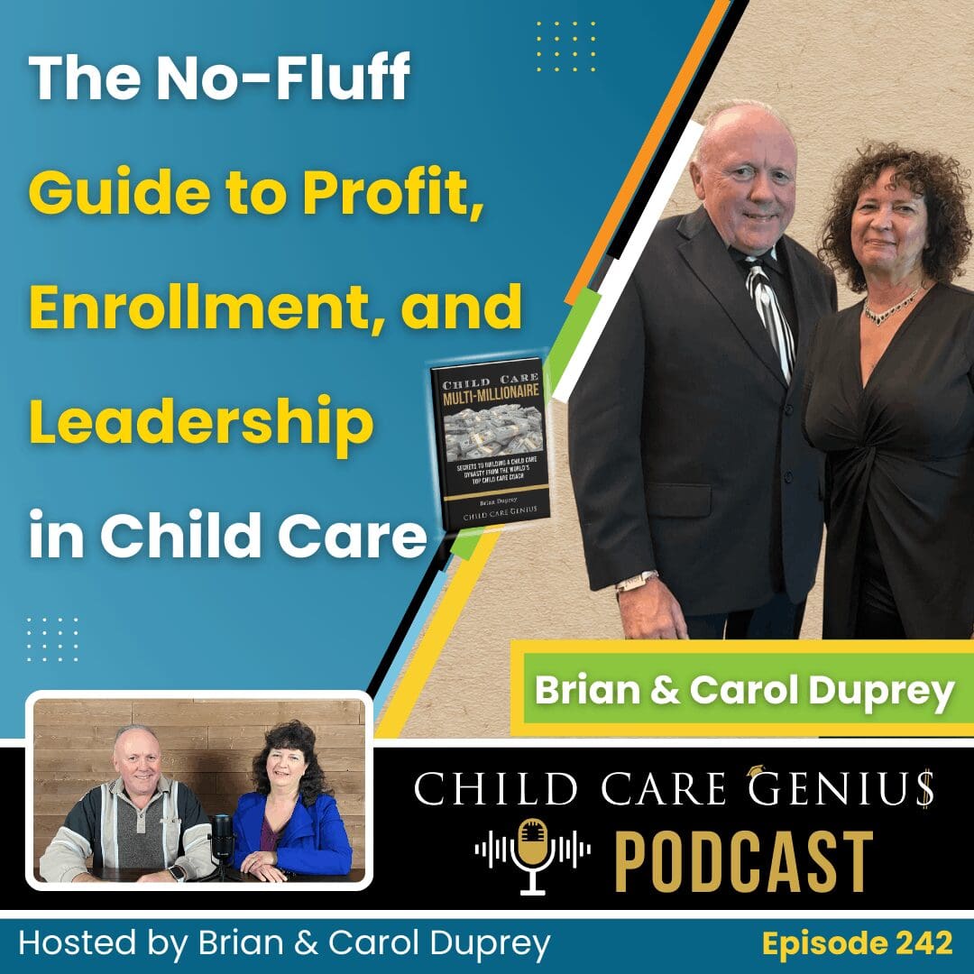 E242 Brian and Carol Duprey Podcast Square Thumbnail (1080 × 1080 px) min