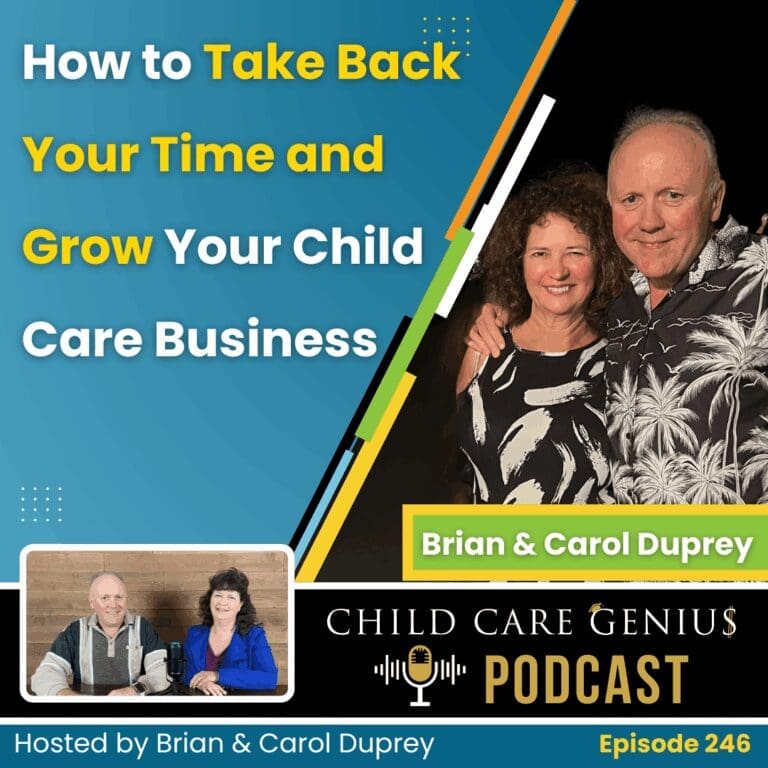 E246 Brian and Carol Podcast Square Thumbnail (1080 × 1080 px) min