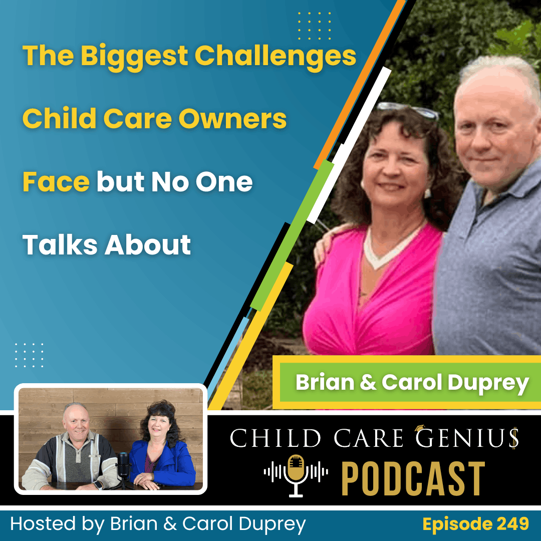 E249 Brian and Carol Duprey Podcast Square Thumbnail (1080 × 1080 px) min
